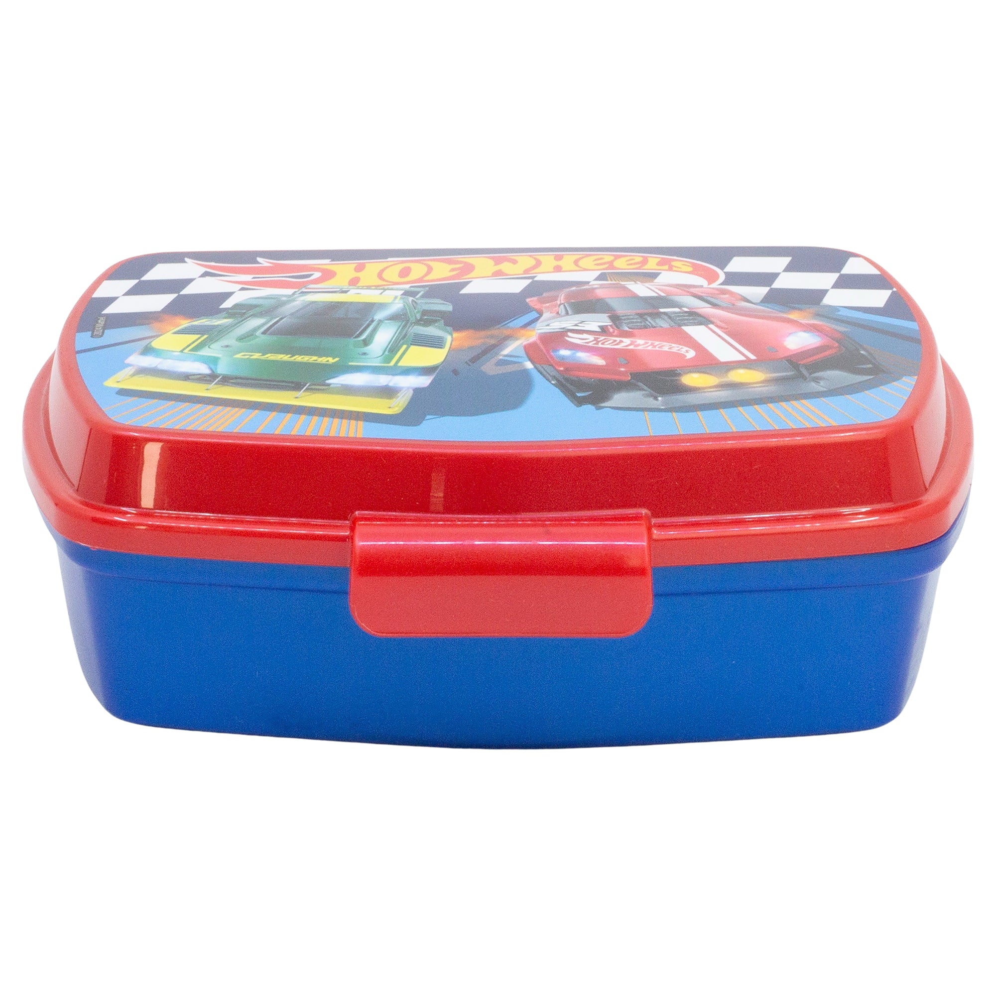 STOR SANDWICHERA RECTANGULAR HOTWHEELS BLUE FIRE