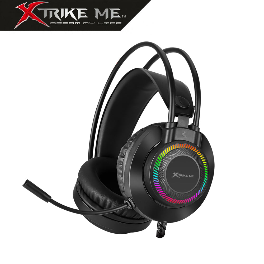 Xtrike Me GH-509 Auriculares Gaming con Micrófono RGB Retroiluminado 40mm