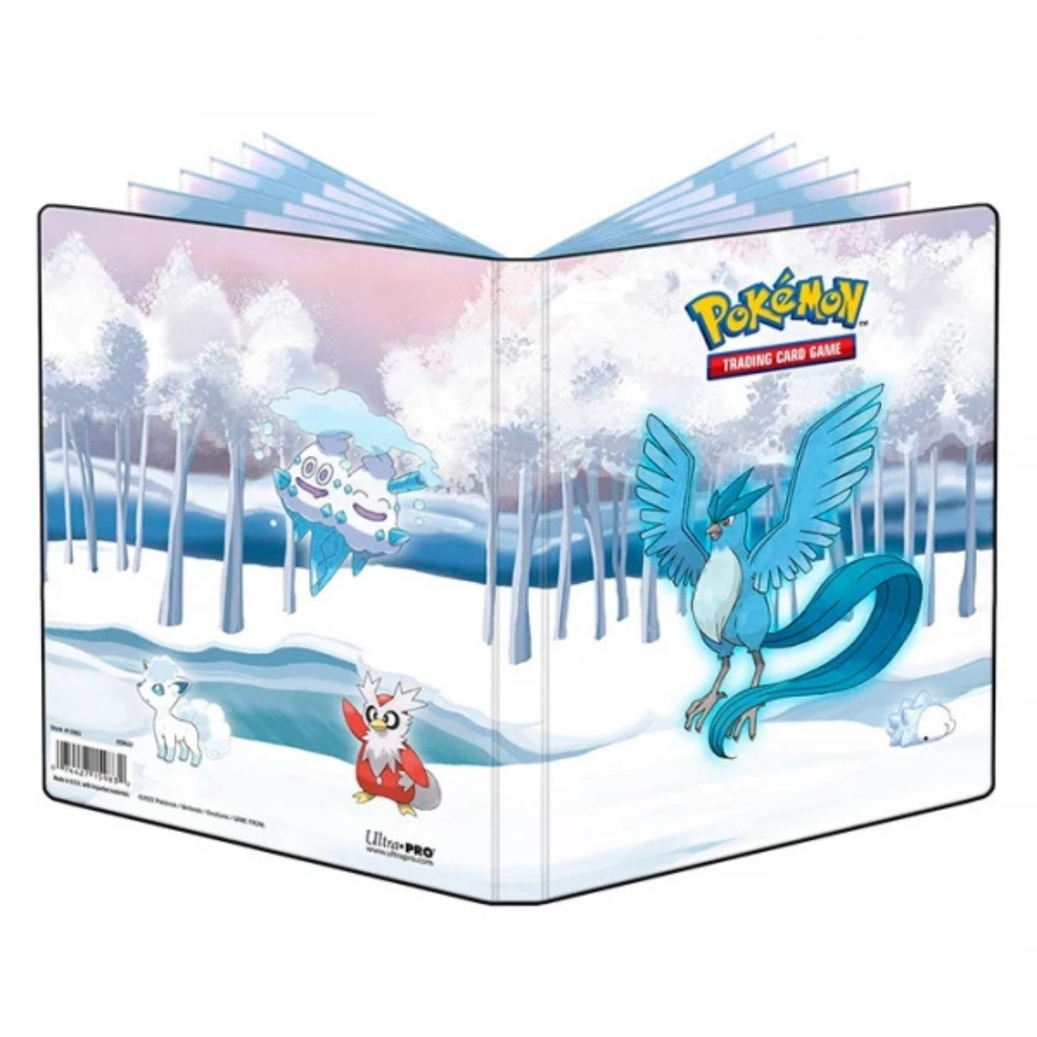 Archivador 4 bolsillos Gallery Series Frosted Forest Articuno Pokemon - Ultra Pro
