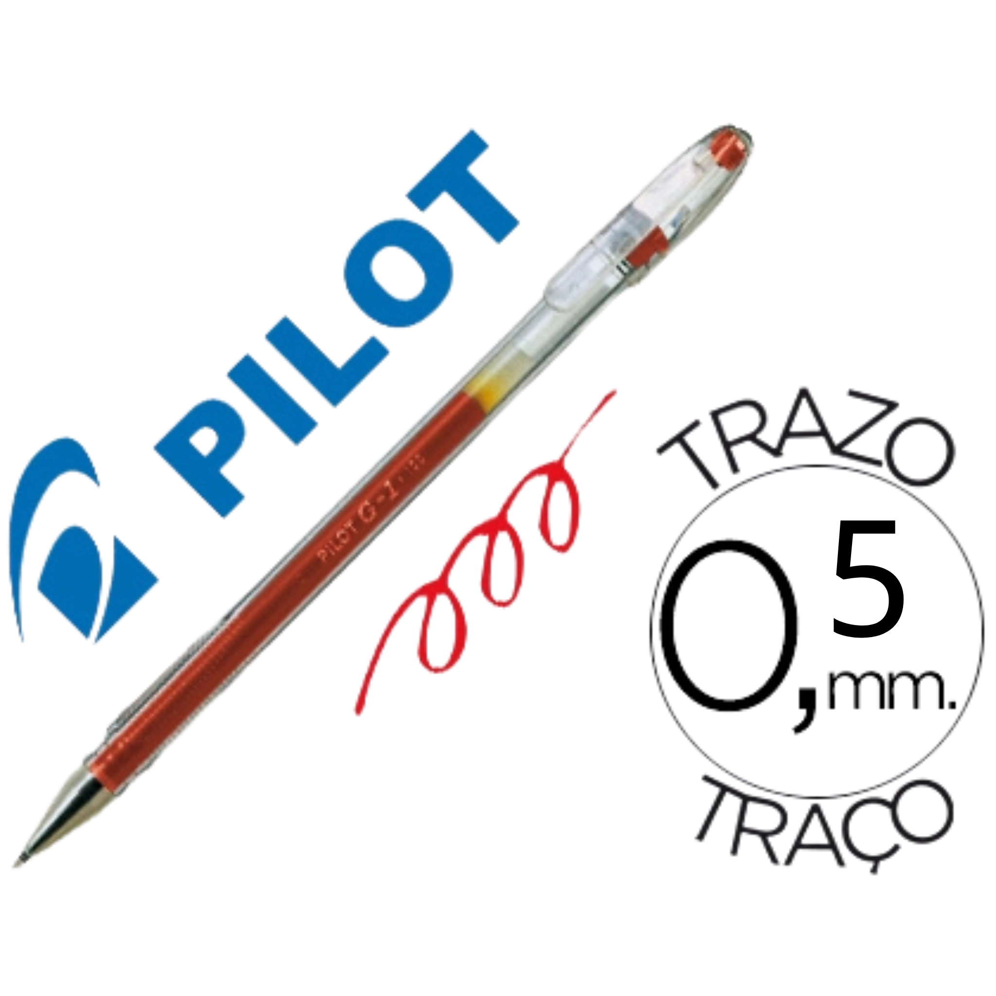 Pilot G-1 - Bolígrafo de Gel de Tinta Líquida