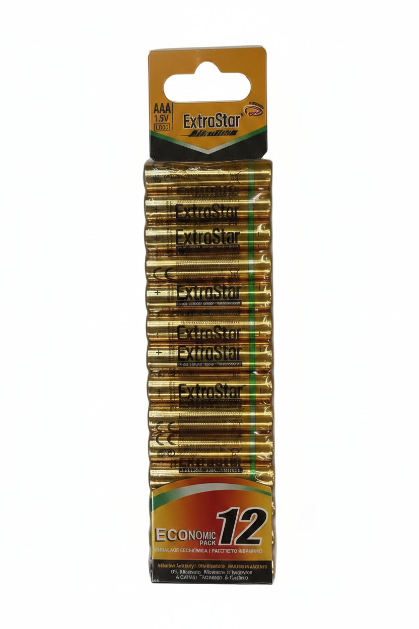 PILAS (EXTRASTAR) ALCA LR03 [AAA]BLI 12PZ 1.5V CJ48 [JLR0312P]