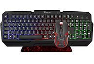 Pack Teclado + Ratón Gaming Xtrike Me Dream My Life CMX301 – Por Cable, Negro