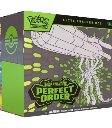 Pokémon TCG: Mega Evolution Perfect Order Elite Trainer Box (INGLES)