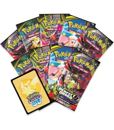 Pokémon TCG: Mega Evolution Perfect Order Elite Trainer Box (INGLES)