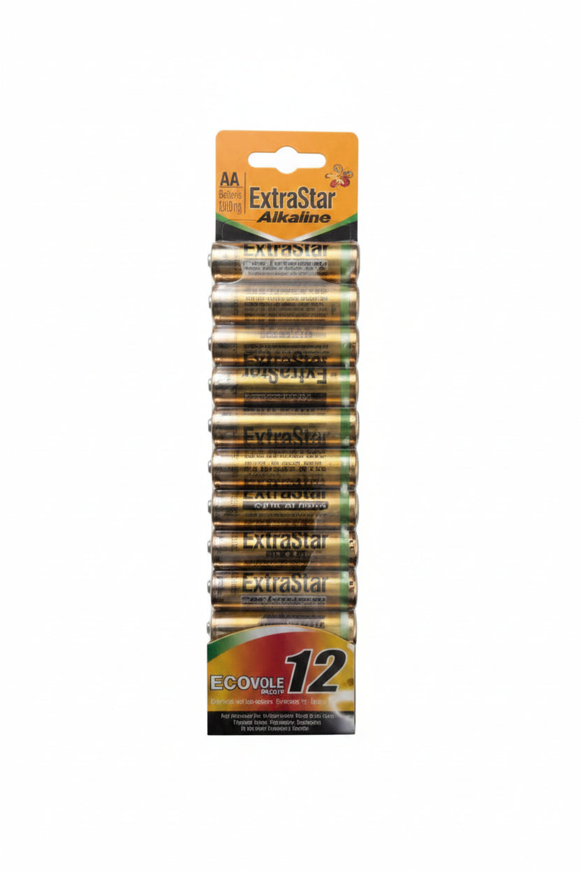 PILAS (EXTRASTAR) ALCA LR6[AA] BLI 12PZ 1.5V CJ48 [JLR612P]