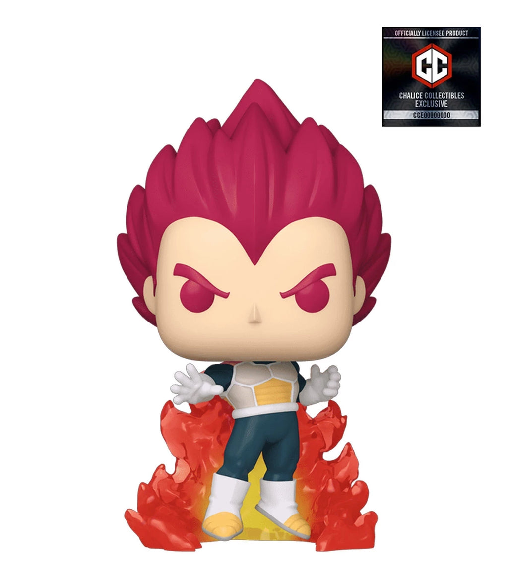 Funko Pop! Animation: Dragon Ball Super: Broly - Super Saiyan God Vegeta #1868 (Chalice Collectibles)