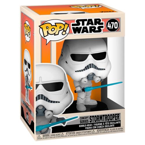 Funko Pop! Star Wars Concept Series #470 — Stormtrooper (Bobble-Head)