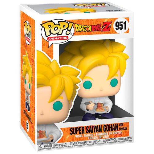 Funko Pop! Dragon Ball Z #951 — Super Saiyan Gohan (with Noodles)