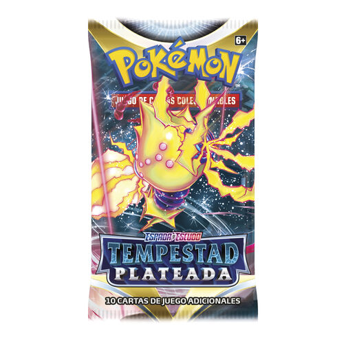 1 Sobre cartas Tempestad Plateada Espada y Escudo Pokemon español