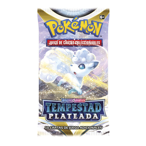 1 Sobre cartas Tempestad Plateada Espada y Escudo Pokemon español