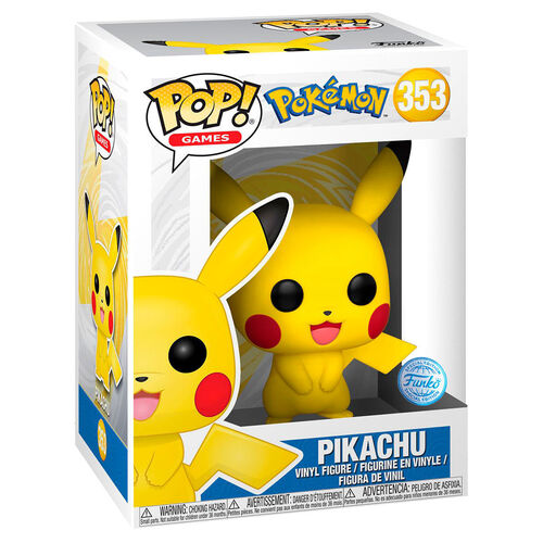Funko Pop! Pokémon #353 — Pikachu (Special Edition)