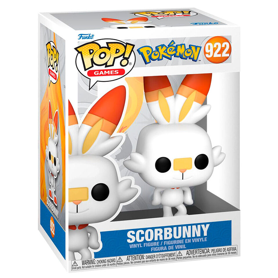 Funko Pop! Pokémon #922 — Scorbunny