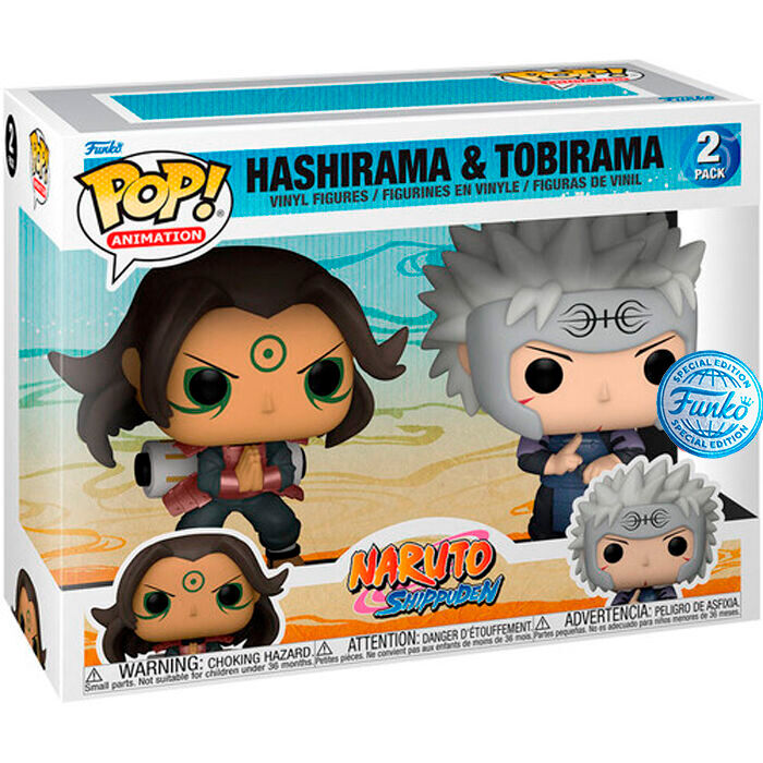 Funko Pop! 2-Pack Naruto Shippuden - Hashirama & Tobirama (Special Edition)