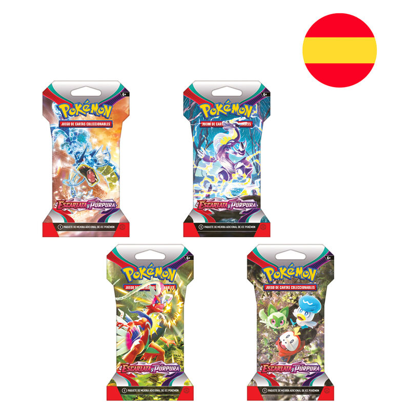 1 Sobre cartas Escarlata y Violeta Pokemon español