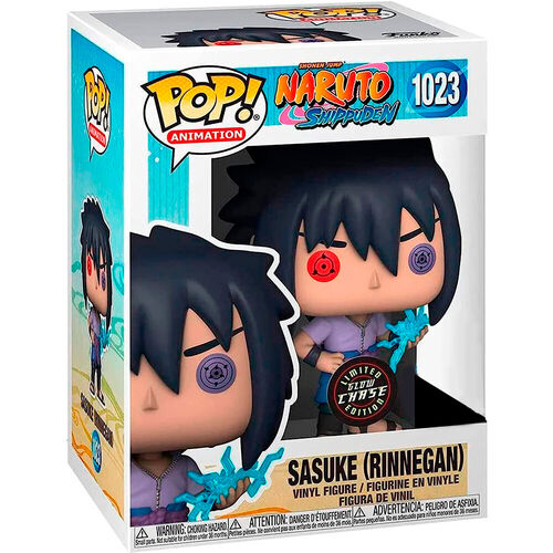Funko POP! Animation: Naruto Shippuden – Sasuke (Rinnegan) #1023 (Glow Chase Edition)