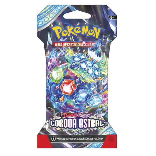 1 Sobre cartas Corona Astral Escarlata & Purpura Pokemon español