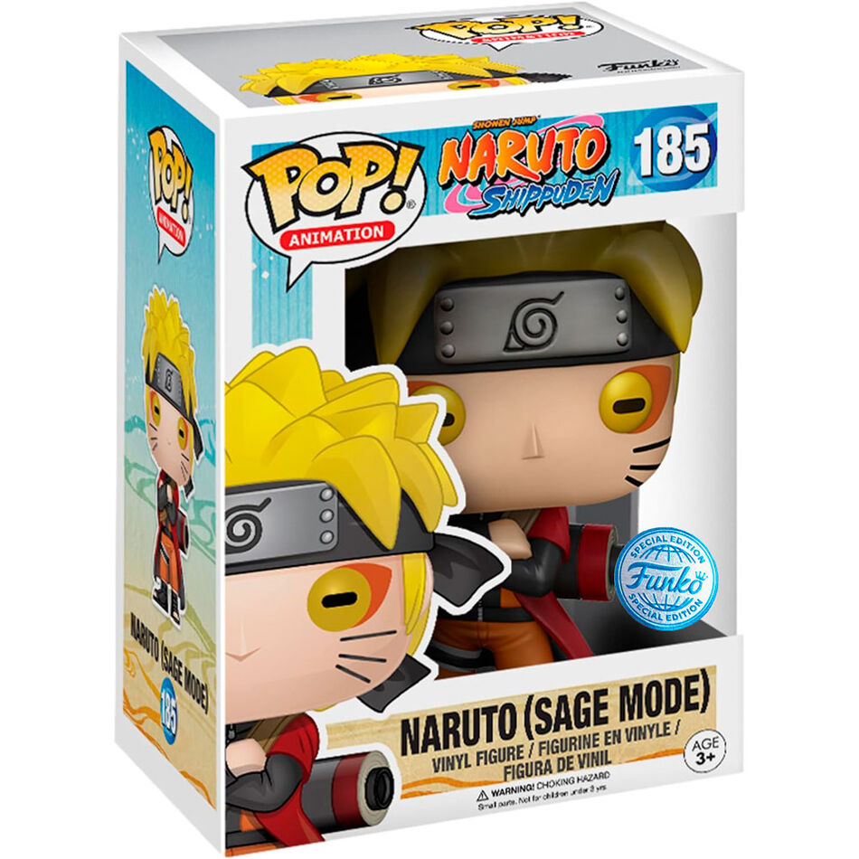 Funko POP! Animation: Naruto Shippuden - Naruto (Sage Mode) #185 Special Edition