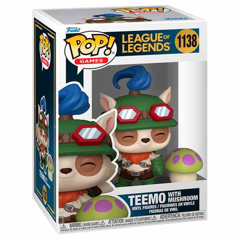 Funko Pop! League of Legends - Teemo with Mushroom #1138