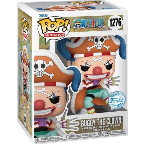 Funko POP! Animation: One Piece – Buggy the Clown #1276 (Special Edition)