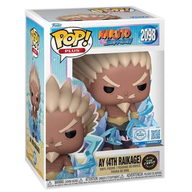 Funko Pop! Plus Naruto Shippuden #2098 - Ay (4th Raikage) (Glow Chase)