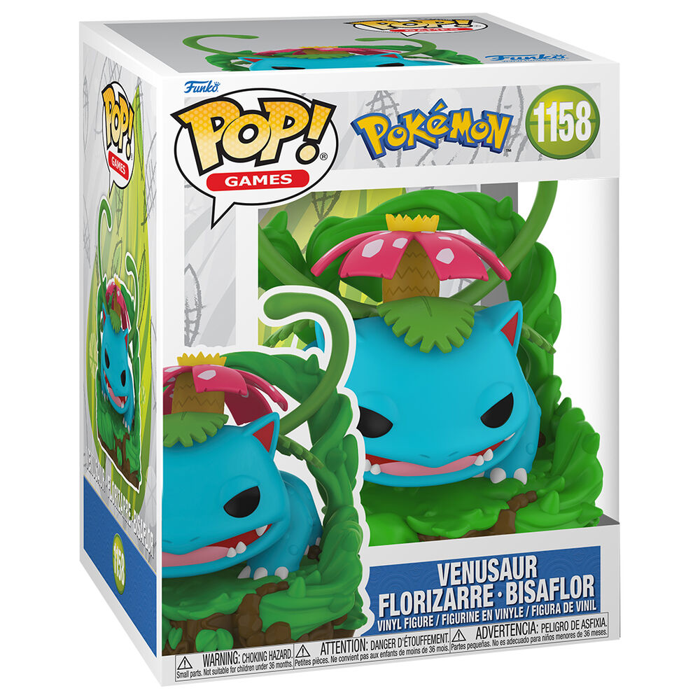 Funko POP! Games: Pokémon – Bisaflor / Venusaur #1158